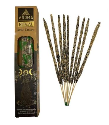 incienso orgánico atrae dinero especial para peticiones económicas