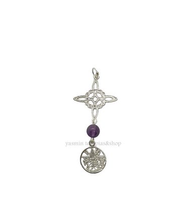 Witch's Knot Pendant with Tetragrammaton