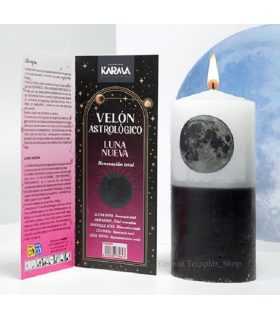 New Moon Astrological Candle