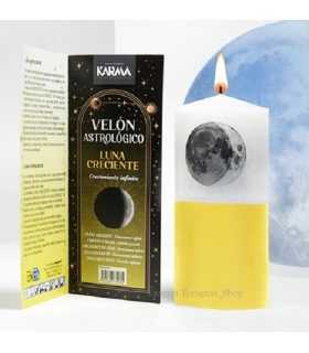 Astrological Candle Crescent Moon