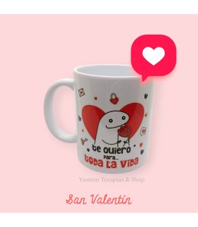 taza para regalar en San Valentín