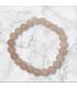 rose quartz bracelet with 8mm beads