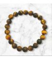 Bracelet Boule 8 mm. Oeil de Tigre