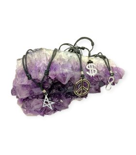 Adjustable Pendant with Esoteric Symbols